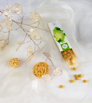 Shampooperlen für schnell nachfettendes Haar geöffnet