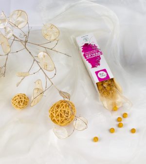 Pflegeleicht Shampooperlen geöffnet mit Perlen