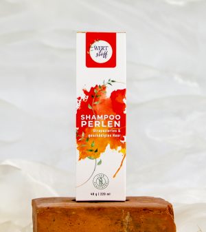 WERTstoff Shampooperlen für strapaziertes & geschädigtes Haar